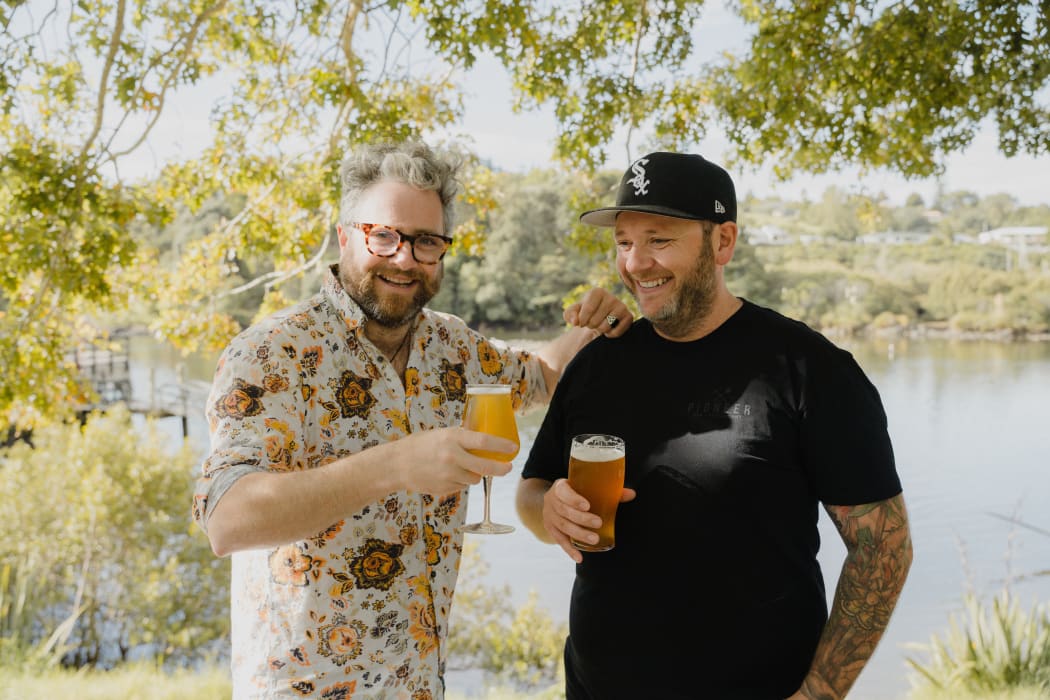 Turner Centre general manager Gerry Paul, left, and Pioneer Tavern publican Tyler Bamber are organising Northland's first craft beer festival.