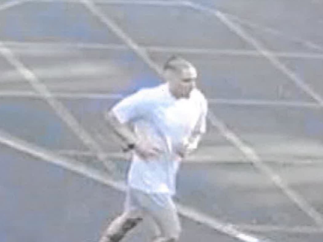Te Ariki Poulgrain was seen on CCTV footage at Park Road, Grafton on 30 June, 2021.