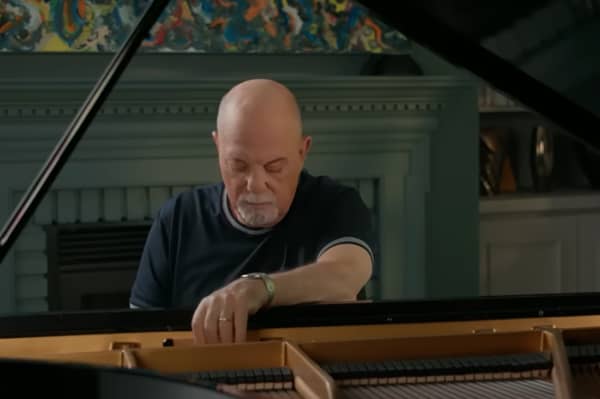 Billy Joel in the documentary And So It Goes.
