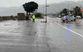 The Petone Esplanade in Lower Hutt is closed as police make enquiries into an unexplained death.