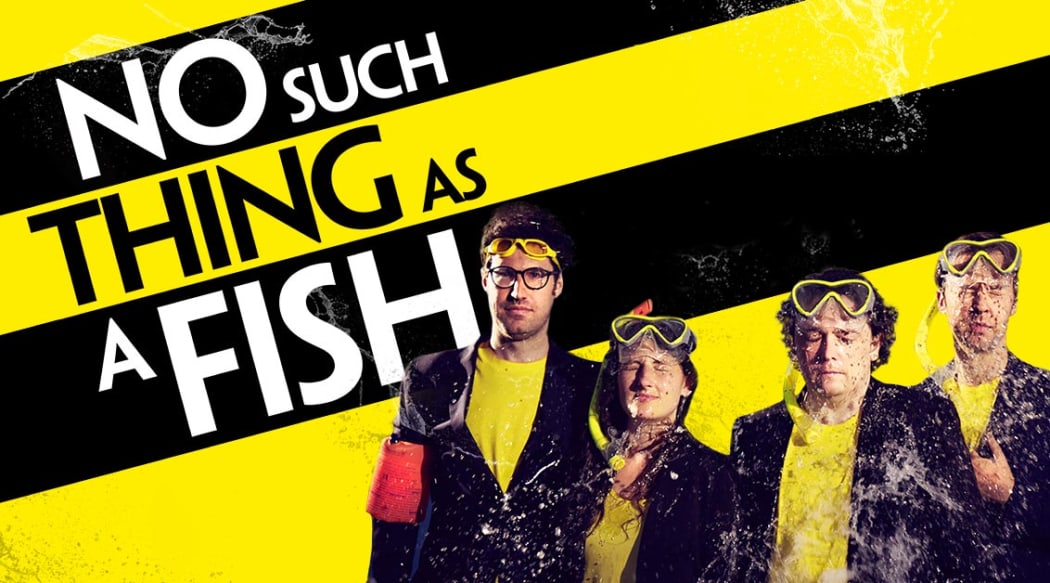 No Such Thing As A Fish. Dan Schreiber is first on the left