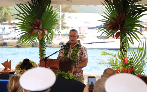 Long-service public servant Joshua Mitchell.