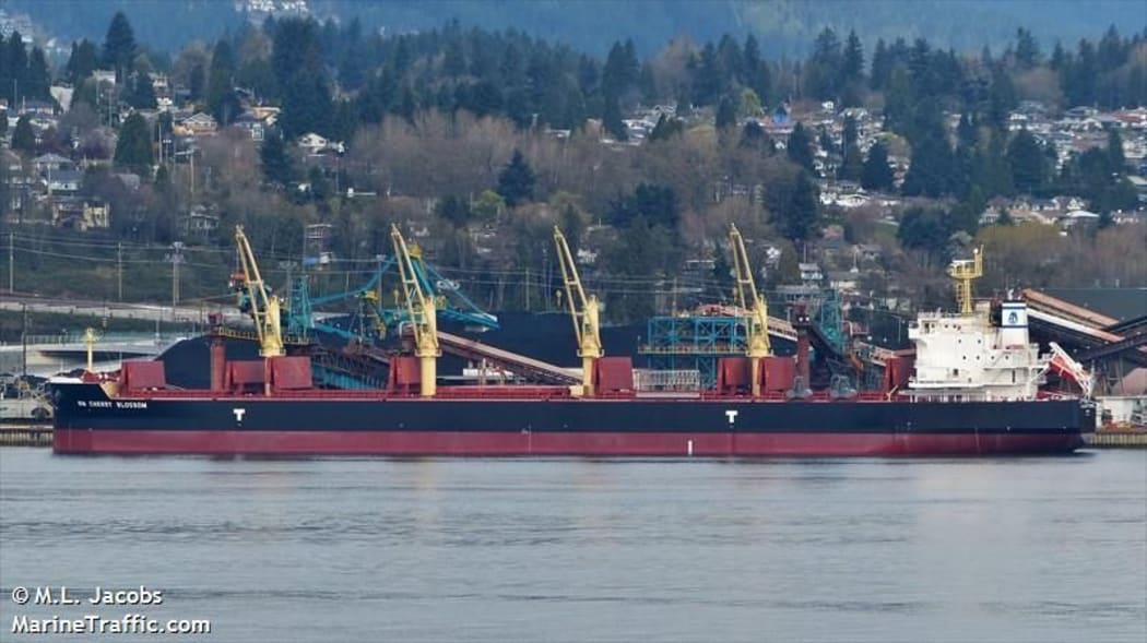 The NM Cherry Blossom was carrying 50,000 tonnes of phosphate rock when it  was stopped at Port Elizabeth.