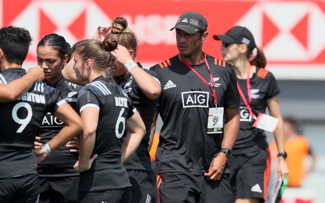 Allan Bunting, head coach, New Zealand Women's Rugby Sevens team the Black Ferns Sevens.