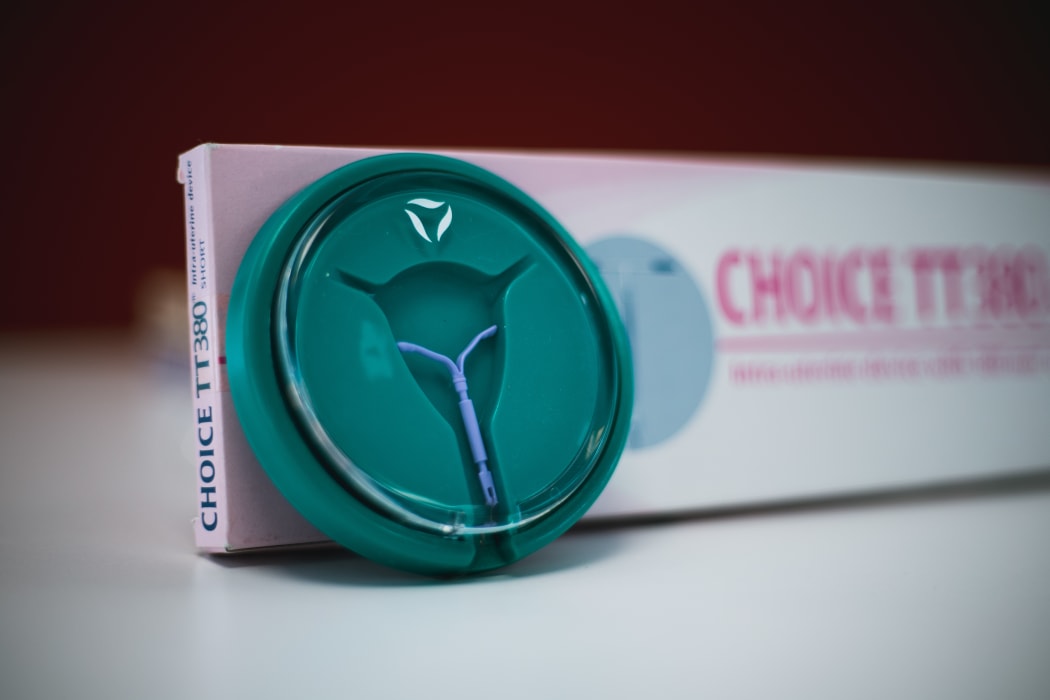 A copper IUD