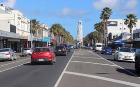 View of the Pacific Coast Highway road in Gisborne.