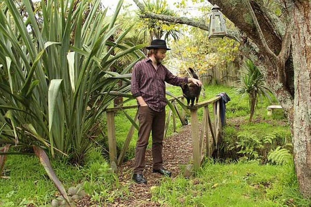 Sean Donnelly and Matilda the Cat