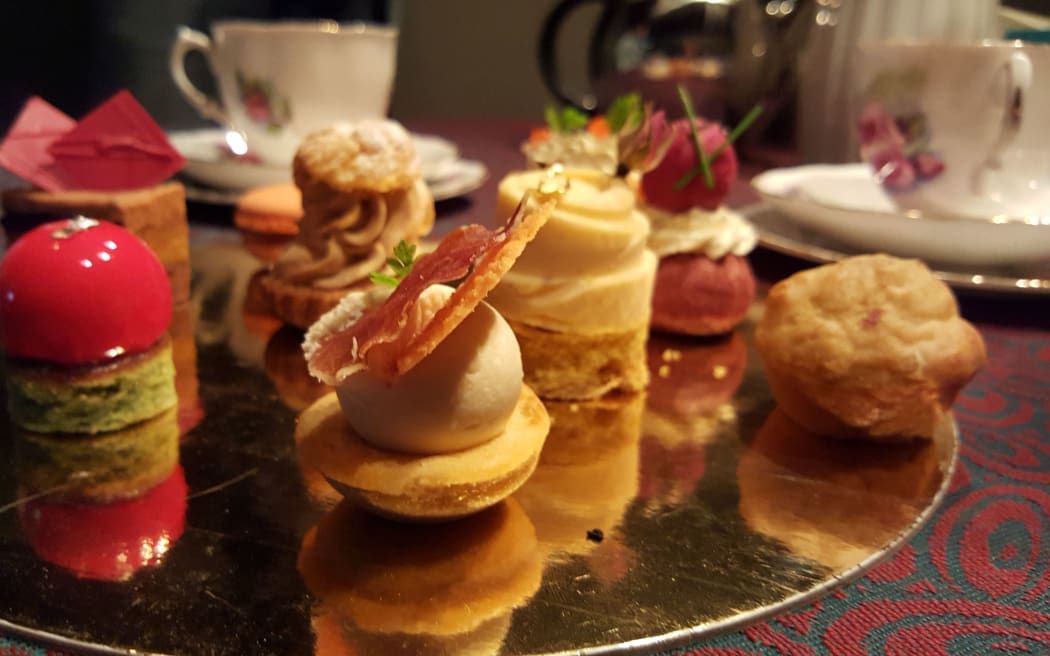 A sample of high tea goodies from Louis Sergeant