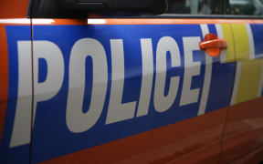 23062016 Photo: RNZ / Rebekah Parsons-King. Police car.