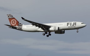A Fiji Airways plane