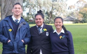PJ Gabriel, Akanesi Funaki and Raerin-Blue Pairama.