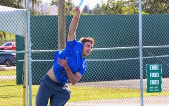 Davis Cup CNMI team player Colin Ramsey