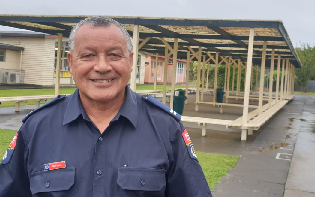 Hastings Fire Station senior fire officer Allan Brown is also the creator of Te Kōtuku Bilingual Risk Reduction Programme.