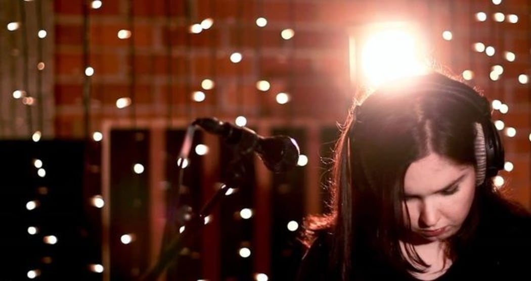 Street Chant's Emily Littler at Roundhead Studios.