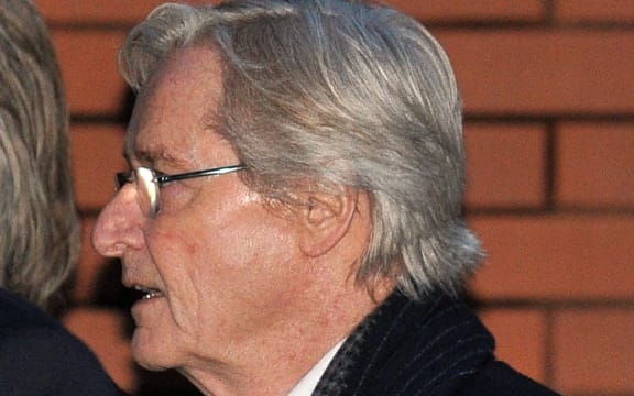 William Roache outside court last month.