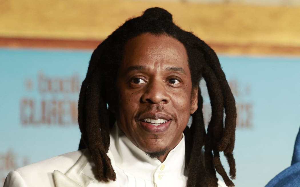 US musician Jay-Z arrives for Sony's premiere of "The Book of Clarence" at the Academy Museum in Los Angeles, January 5, 2024. (Photo by Michael TRAN / AFP)