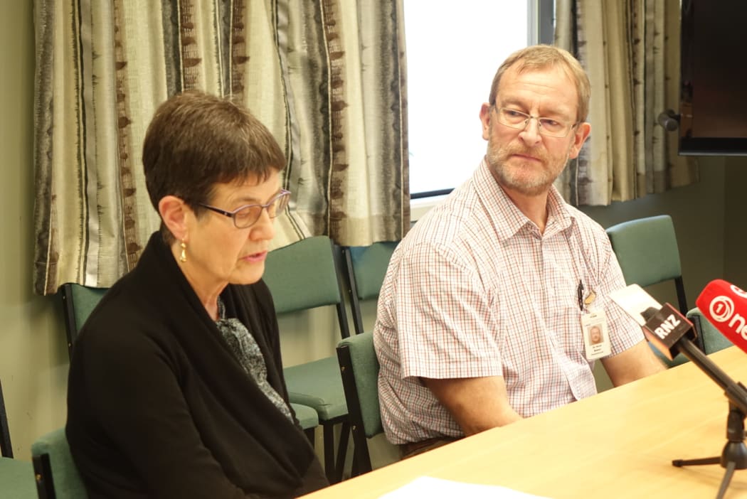 Dr Rosemary Marks and Dr Nick Baker.