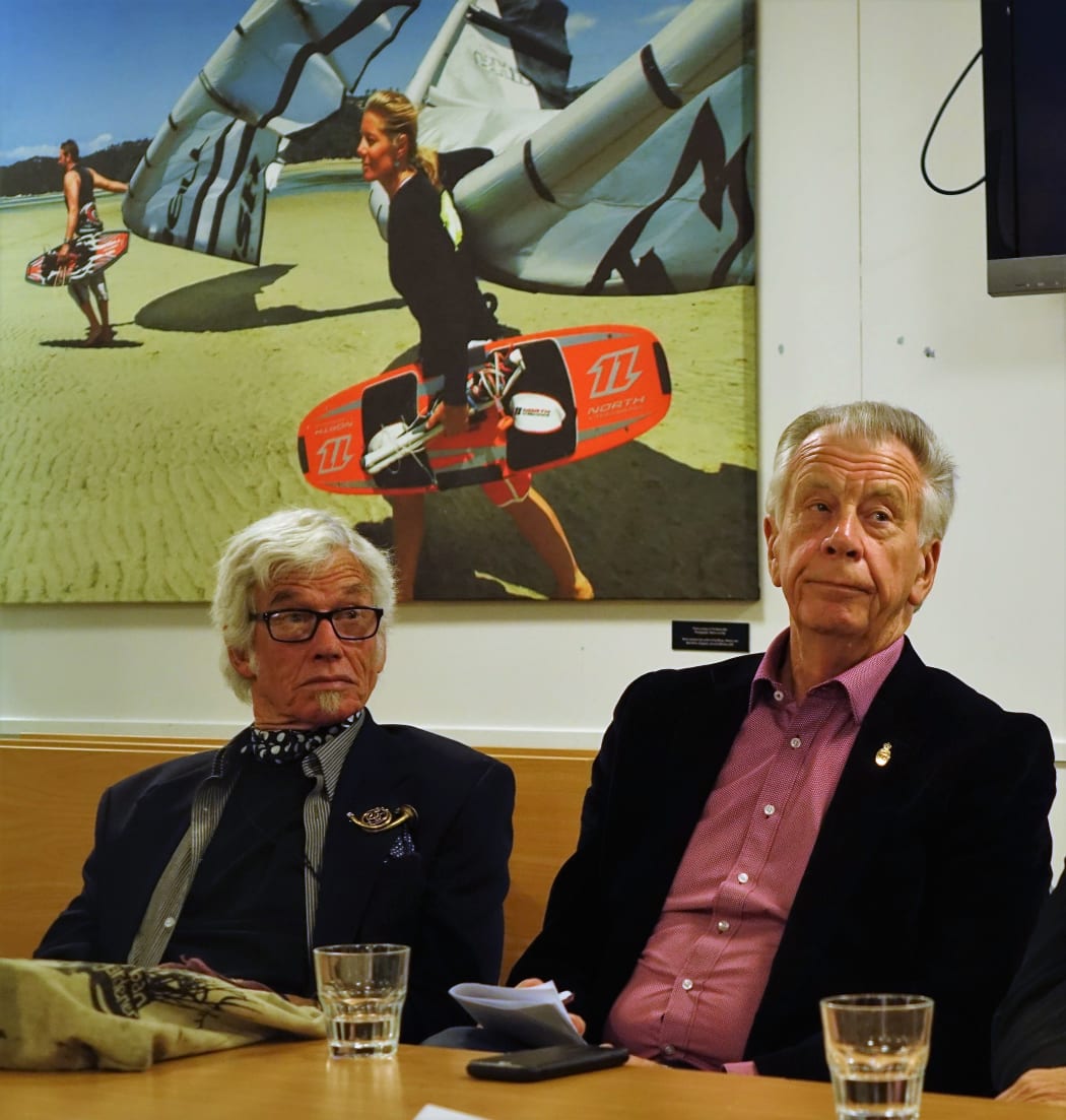 Mike Ward and Mel Courtney.