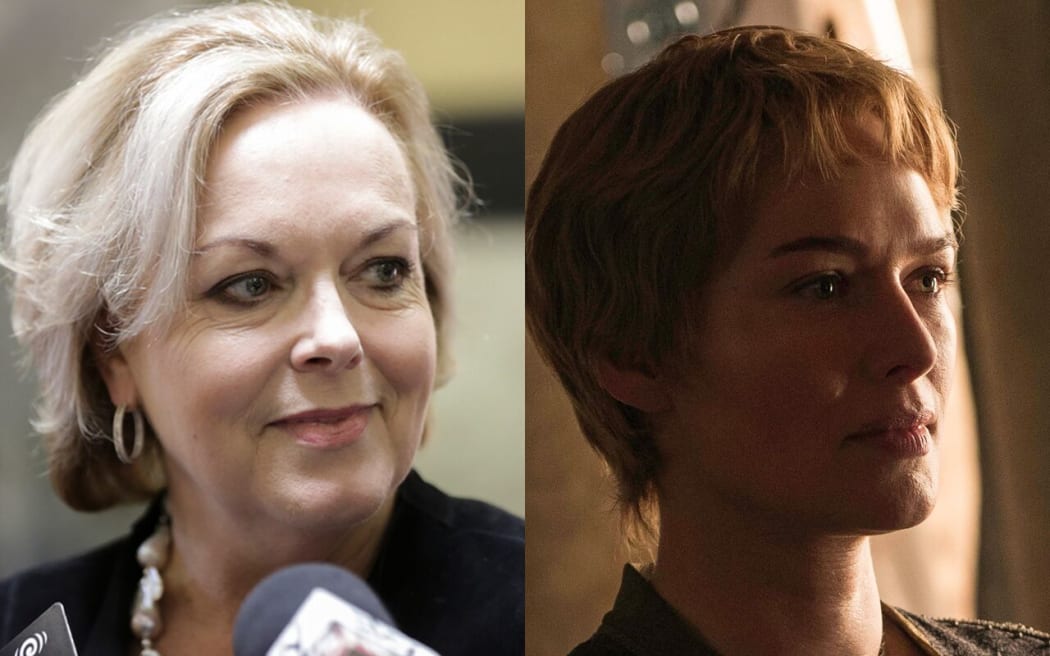 Judith Collins and Queen Cersei.