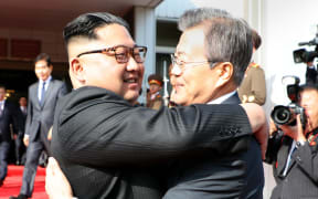 South Korea said President Moon Jae-in met with North Korea's leader Kim Jong Un inside the Demilitarised Zone dividing the two nations, a day after US President Donald Trump threatened to abandon a summit with Pyongyang.