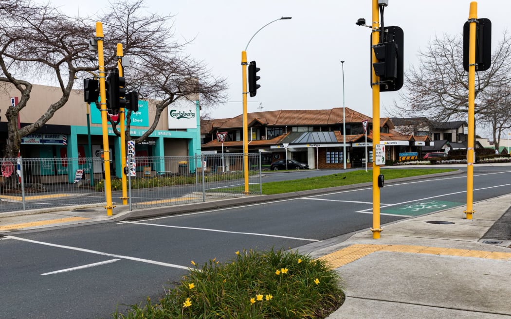 Options proposed for Cameron Road at Greerton Village could feature either two or four lanes of traffic, and traffic signals or roundabouts at the Chadwick Road and Cornwall Street intersections.