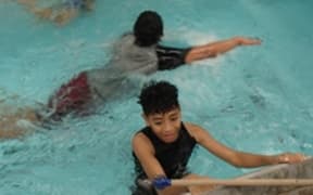swimming