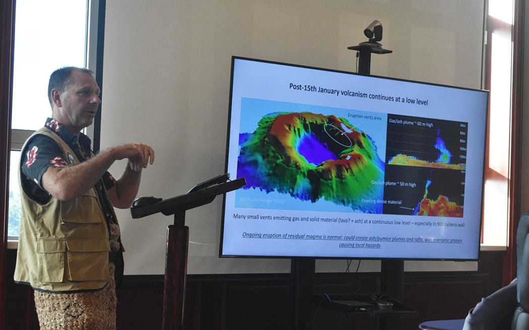 Professor Shane Cronin, Tonga Geological Service