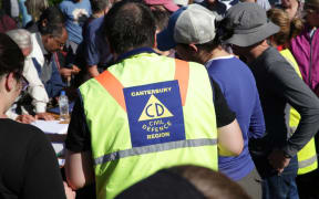 Kaikoura earthquake, Civil Defence staff organising the priority evacuee's