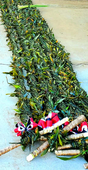The Lei of Aloha for World Peace to Christchurch