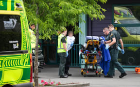 St John is treating multiple patients at a daycare centre in the suburb of Woolston.
