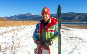 Pita Taufatofua has taken up cross-country skiing.
