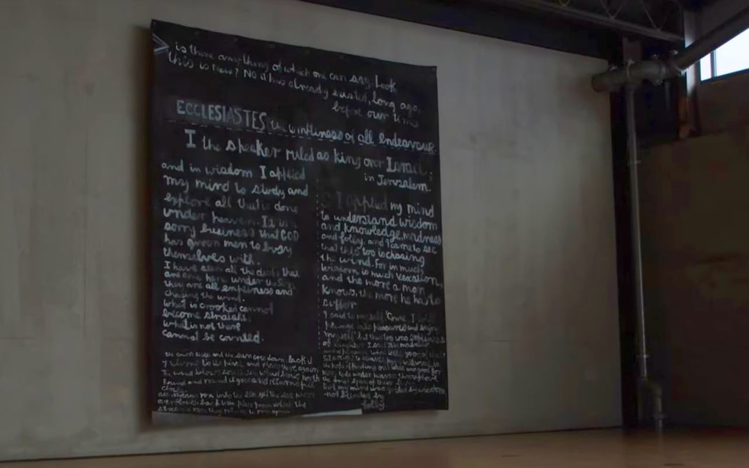 The most expensive artwork is expected to be Colin McCahon's 'Is there anything of which one can say, look, this is new?' which is estimated to fetch $1.5 million to $2.5m.