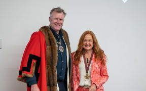image of Tauranga's new mayor Mahé Drysdale and deputy mayor Jen Scoular