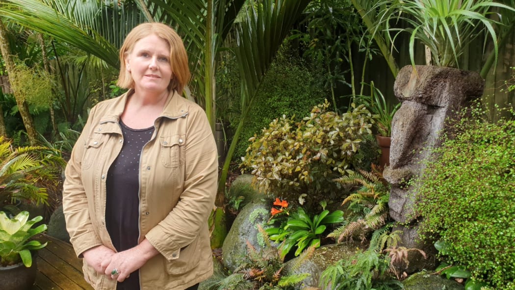 Lisa McNab created the Three Elms Garden in New Plymouth with husband Shane.