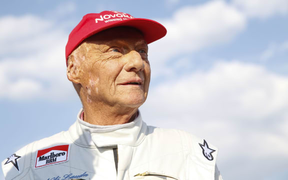 Formula One legend Austrian Niki Lauda.