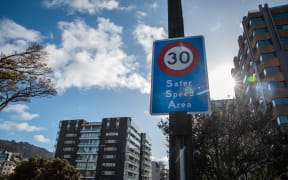 Speed limit sign