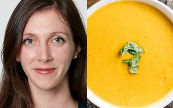 Amber Mill with kumara and leek soup