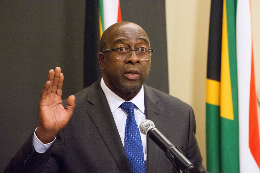 South Africa's Finance Minister Nhlanhla Nene.