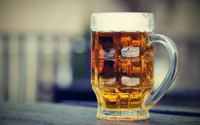 Draft beer by the glass.