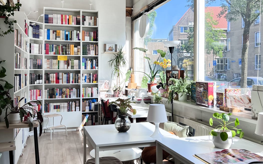 Ferry Bookstore in Rotterdam, the Netherlands.