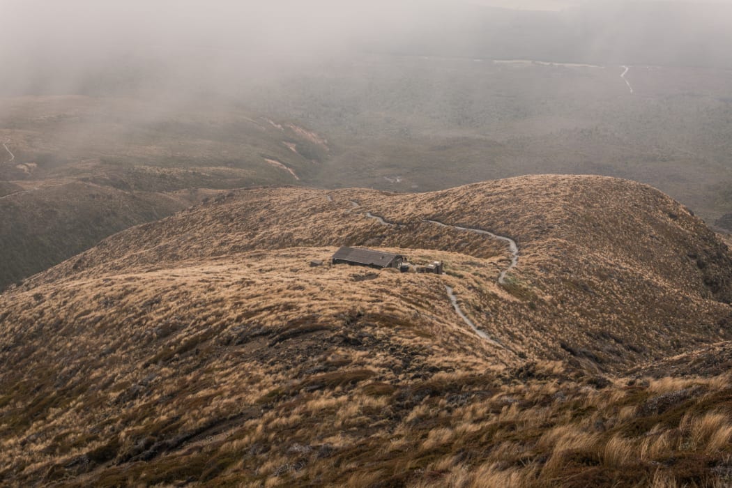A view of the Tongariro Alpine Crossing