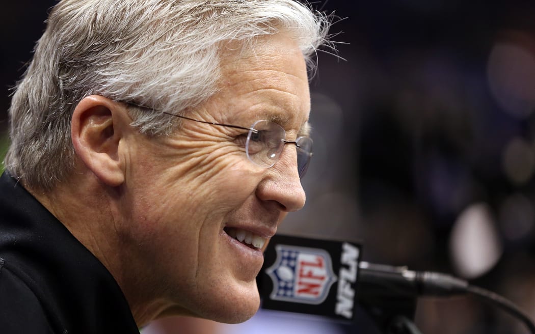 NFL coach Pete Carroll.