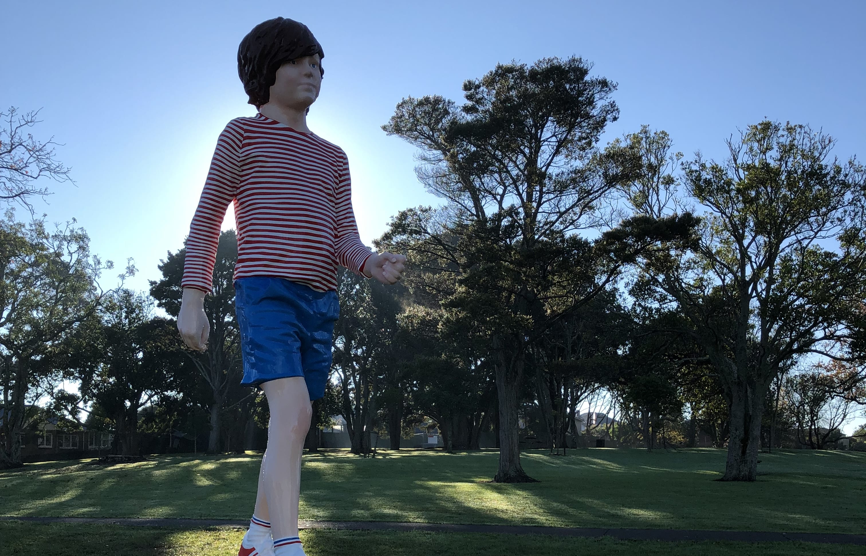 Boy Walking