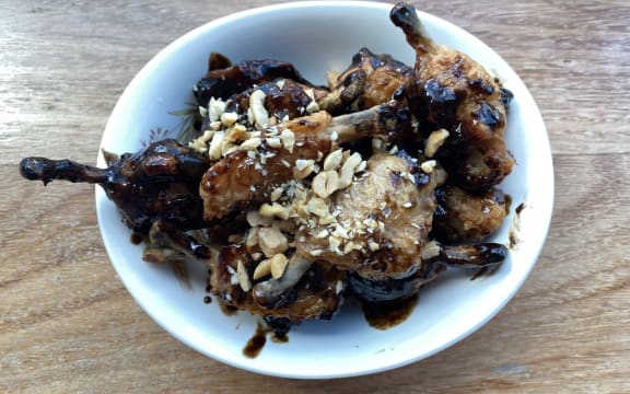 Yael Shochat's Crispy Chicken Nibbles with Tangy Sauce