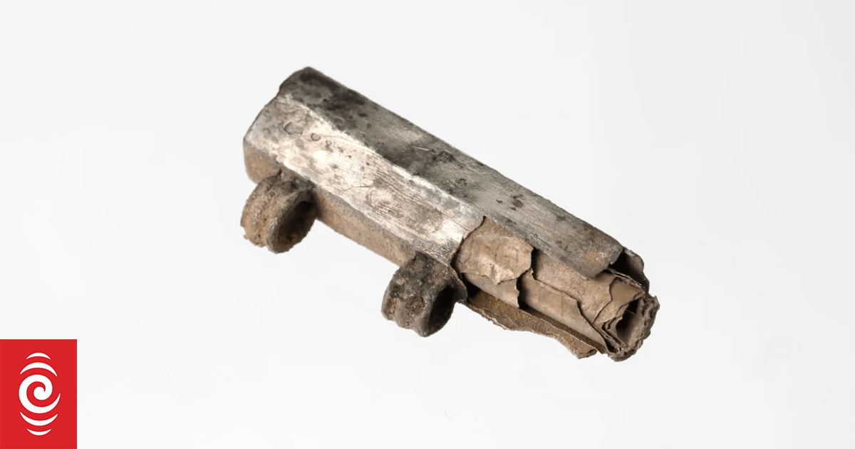 Almanya'da keşfedilen gümüş muska Avrupa'da...