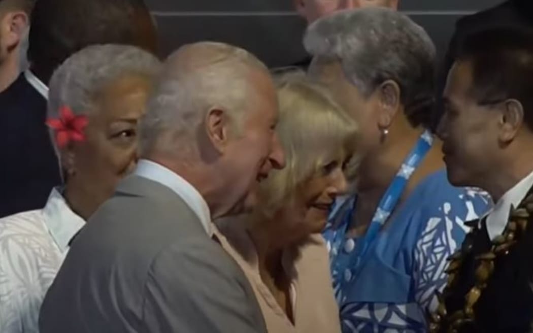 King Charles III and his wife Queen Camilla have landed in Apia, Samoa. 23 October 2024