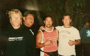 L-R: Alan 'Snow' Rowe, Sasa leota, Stacey O'Carroll and Andrew Sharman.