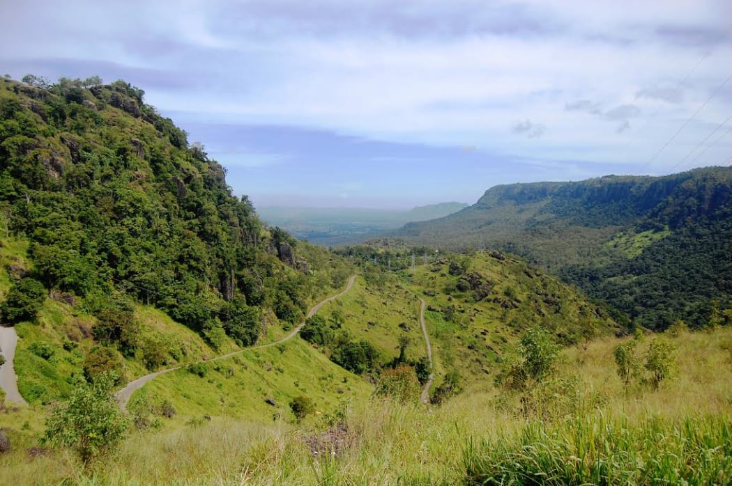 Much of Papua New Guinea is covered in forest.
