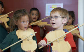 Te Rauhii students