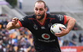 Kiwis and Warriors forrward Simon Mannering.